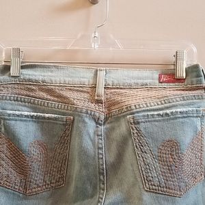 LAST CALL Citizens of Humanity Contrast Stitch 28